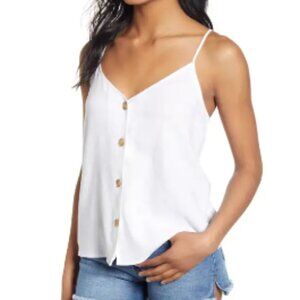 Linen Blend Camisole Top